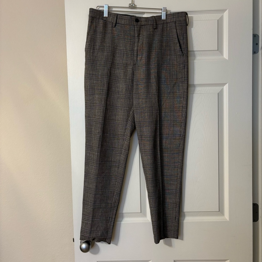 Zara Plaid Dress Pants, Women’s Size 31